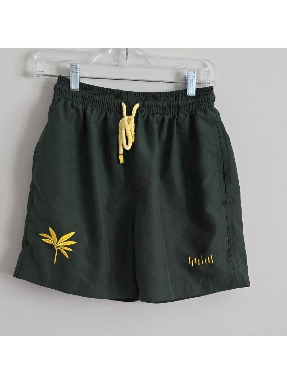 ANTHRO | Palmacea Swim trunks Shorts Green Palms mens Sz S